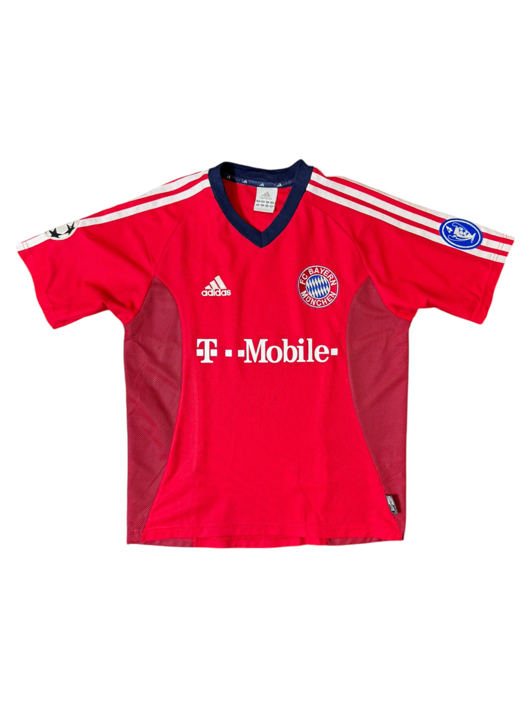 2002/03 Bayern Munchen Home Shirt #12 Marius - 9/10 - (13-14 Years)