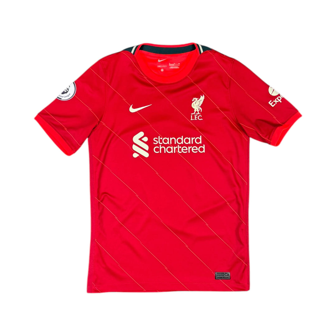 2021-22 Liverpool Home Shirt VIRGIL #4 - (13-14 Years)