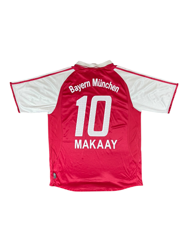 2004/05 Bayern Munich Adidas Home Football Shirt #10 MAKAAY - 8/10 - (L)