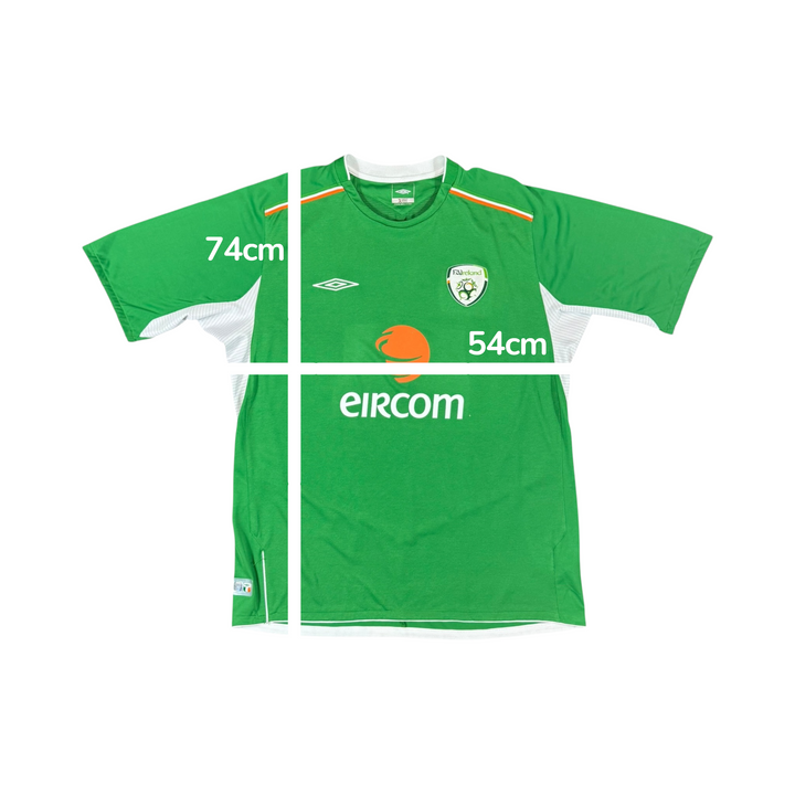 2004-06 Ireland Umbro Home Shirt - 9/10 - (XL)