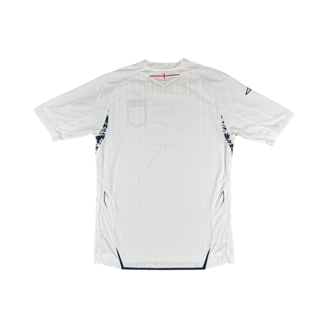 2007-09 England Umbro Home Shirt - 9/10 - (M)