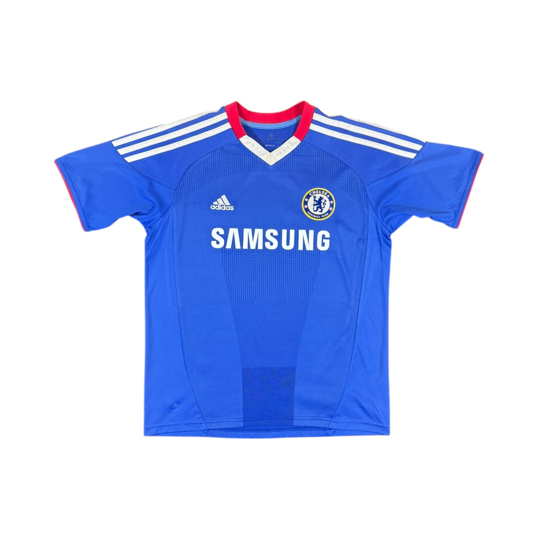 2010-11 Chelsea Adidas Home Shirt #11 DROGBA - 10/10 - (13-14 Years)