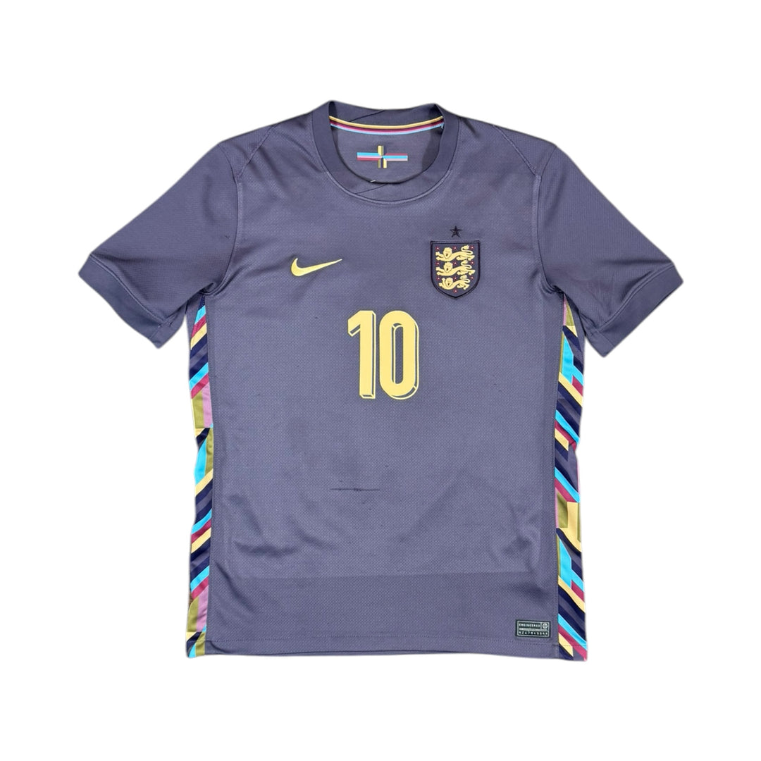 2024-25 England Away Shirt BELLINGHAM #10 - 6/10 - (14-15 Years)