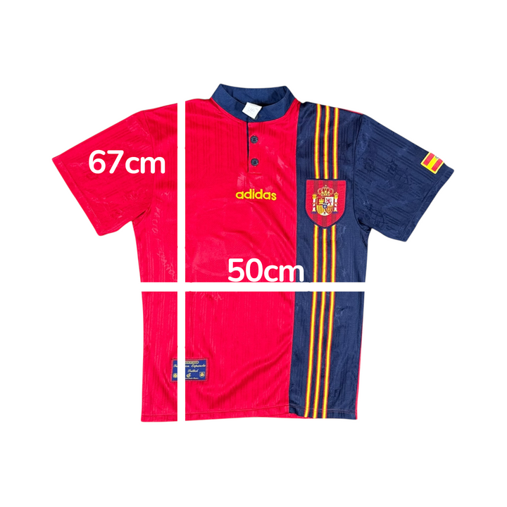 1996-98 Spain Adidas Home Shirt - 10/10 - (S)