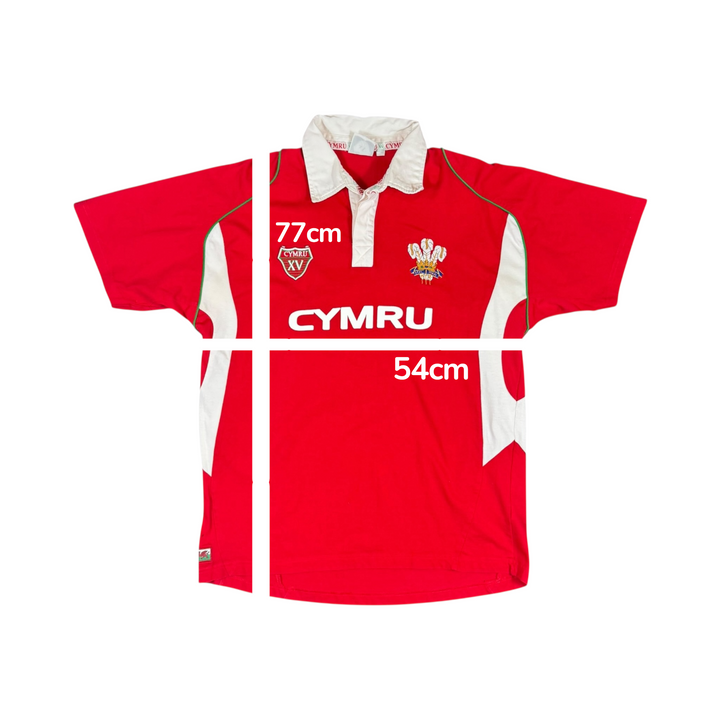 1990s Wales Rugby Union Fan Shirt #9 - 9/10 - (XL)