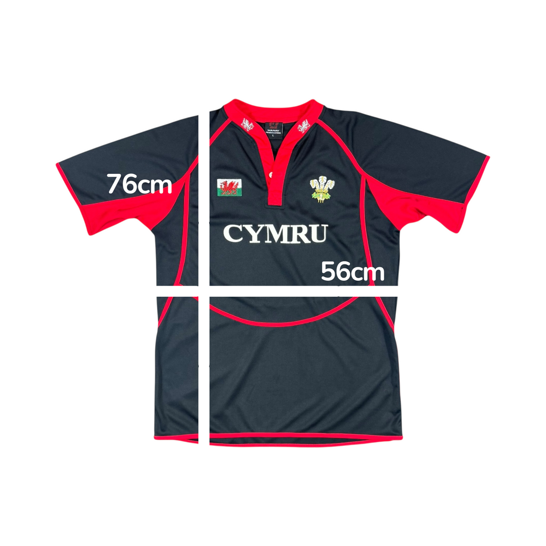 2000s Wales Rugby Union Away Shirt - 9/10 - (L)