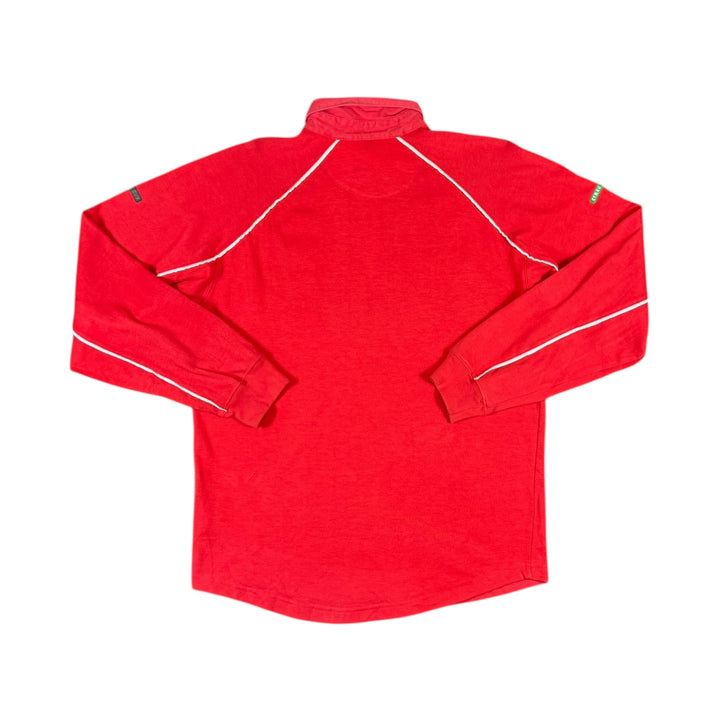 2001-02 Wales Reebok Home Rugby Longsleeve Shirt - 9/10 - (L)