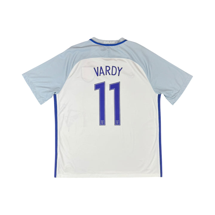 2016-17 England Nike Home Shirt VARDY #11 - 8/10 - (XL)