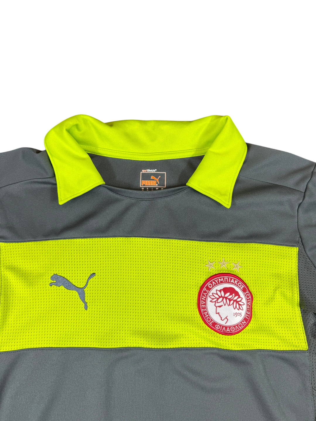 2012/13 Olympiakos Puma Football Long Sleeve Goalkeeper Shirt - 9/10 - (M)