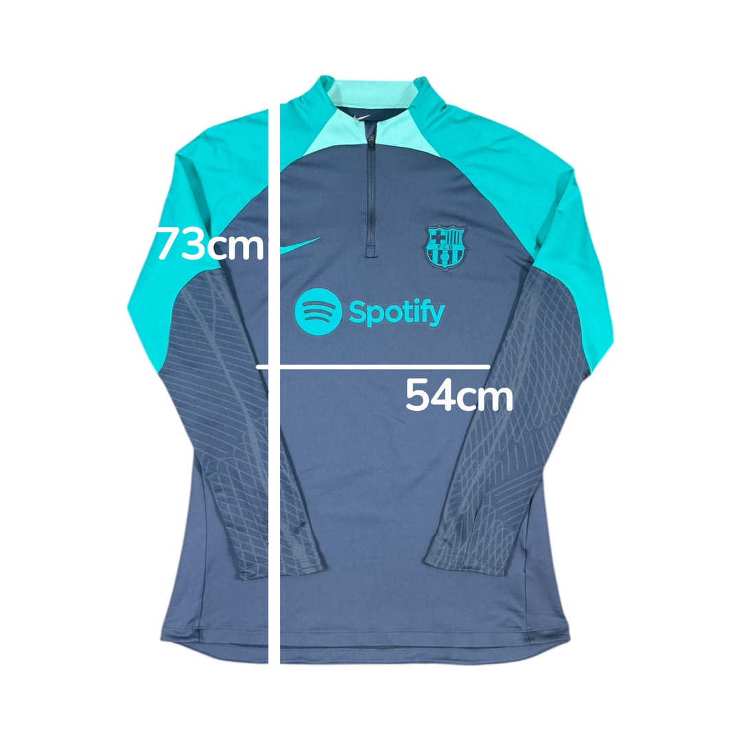 2023-24 Barcelona 1/4 Zip Training Shirt - 9/10 - (L)