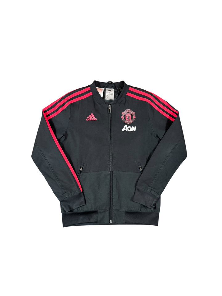 2018/19 Manchester United Adidas Windbreaker Jacket - 9/10 - (9-10 Years)