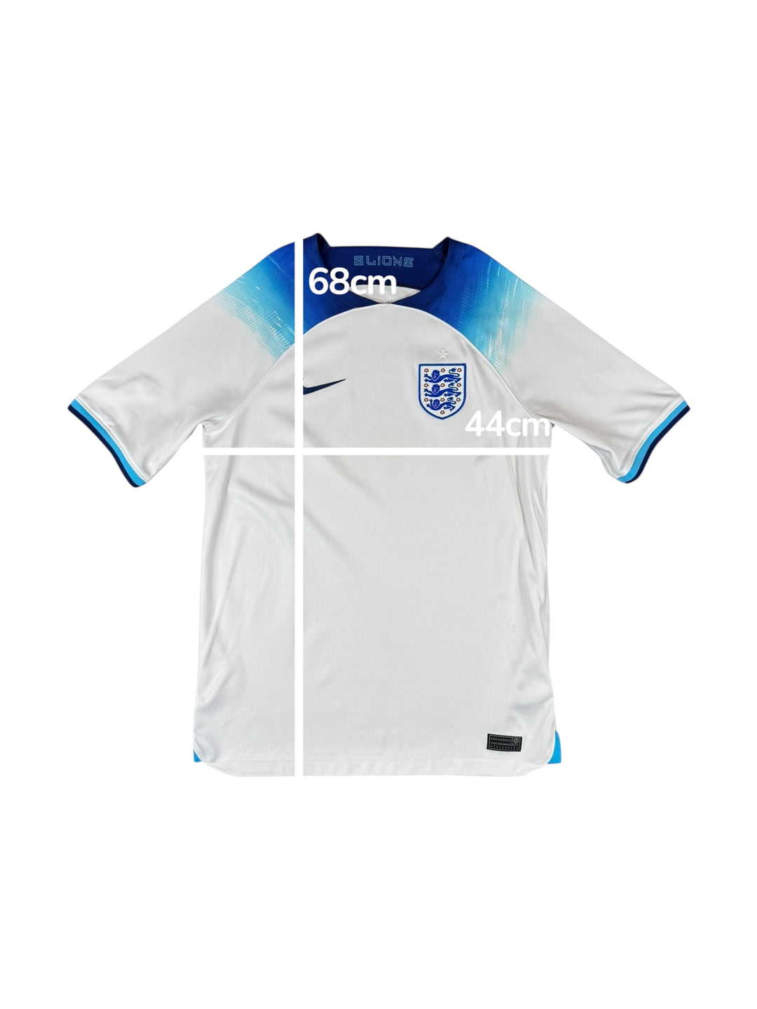 2022/23 England Nike Home Shirt - 7/10 - (15-16 Years)