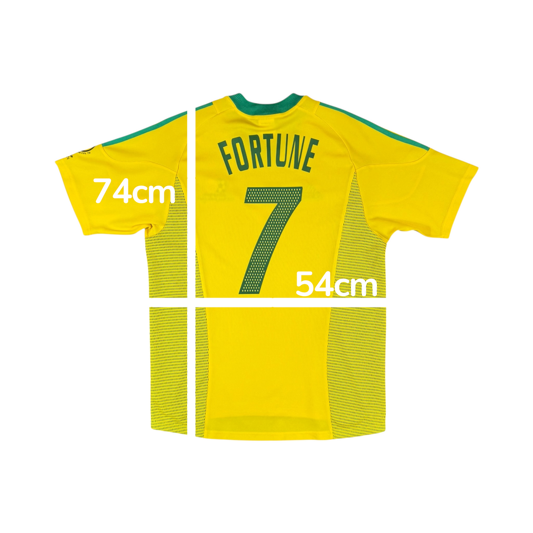 2002-04 South Africa Adidas Home Shirt FORTUNE #7 - 10/10 - (M)