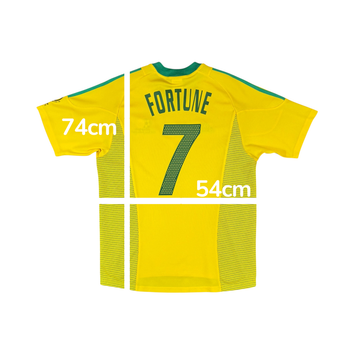 2002-04 South Africa Adidas Home Shirt FORTUNE #7 - 10/10 - (M)
