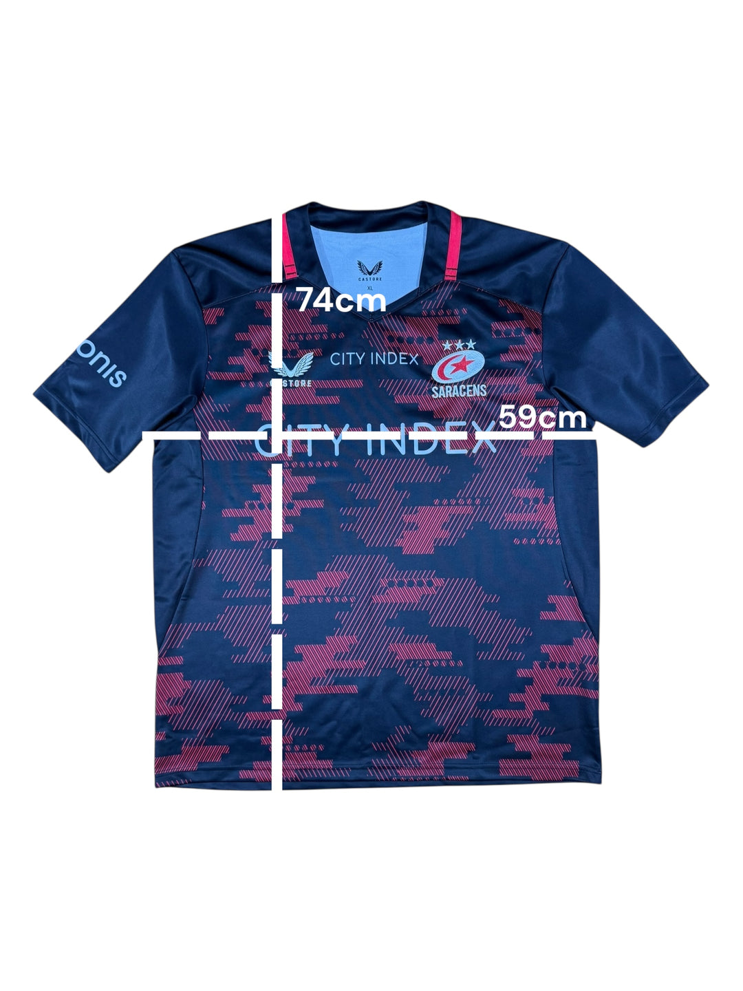 2023 Saracens Castore Home Rugby Shirt - 9/10 - (XL)
