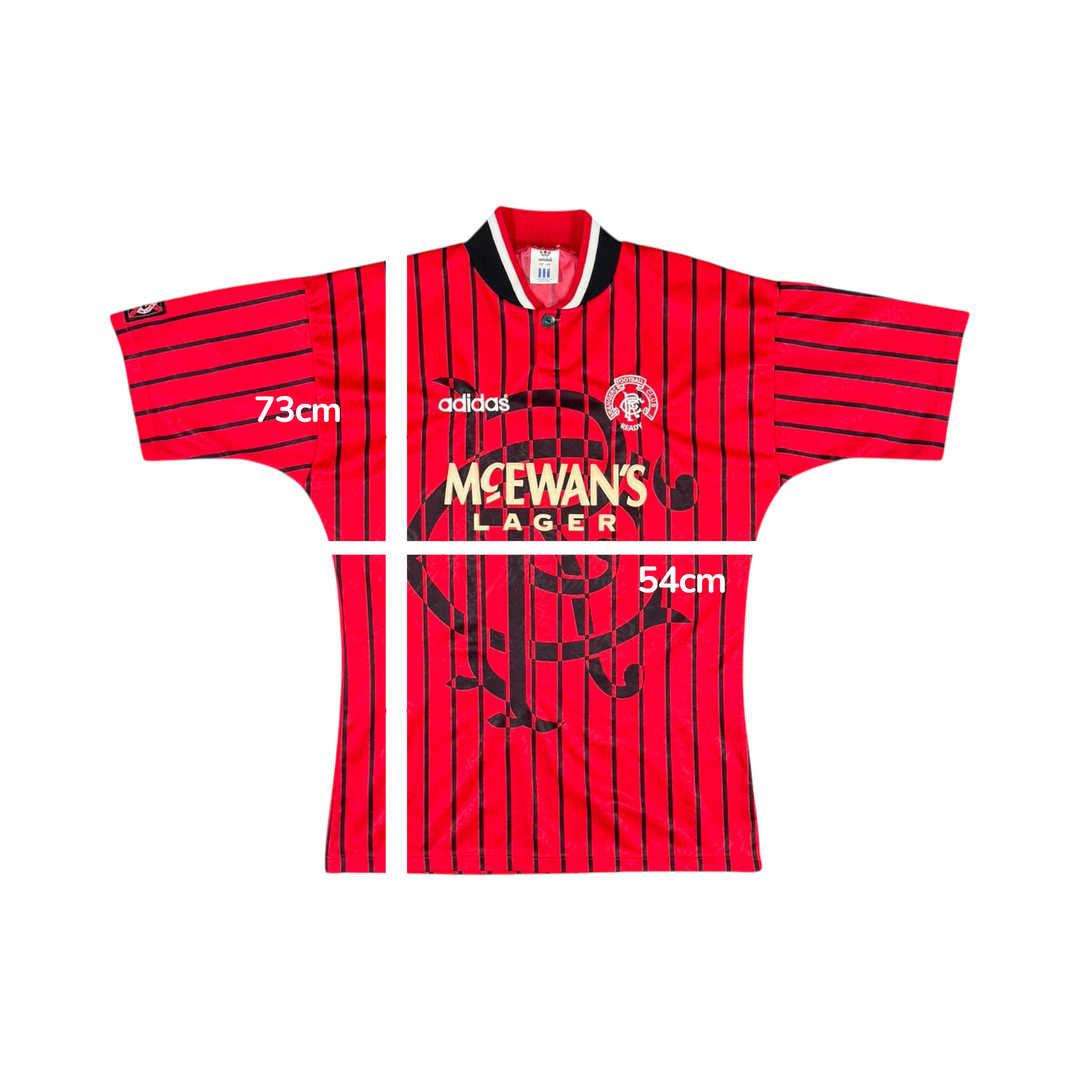 1994-95 Rangers Adidas Away Shirt - 9/10 - (M)