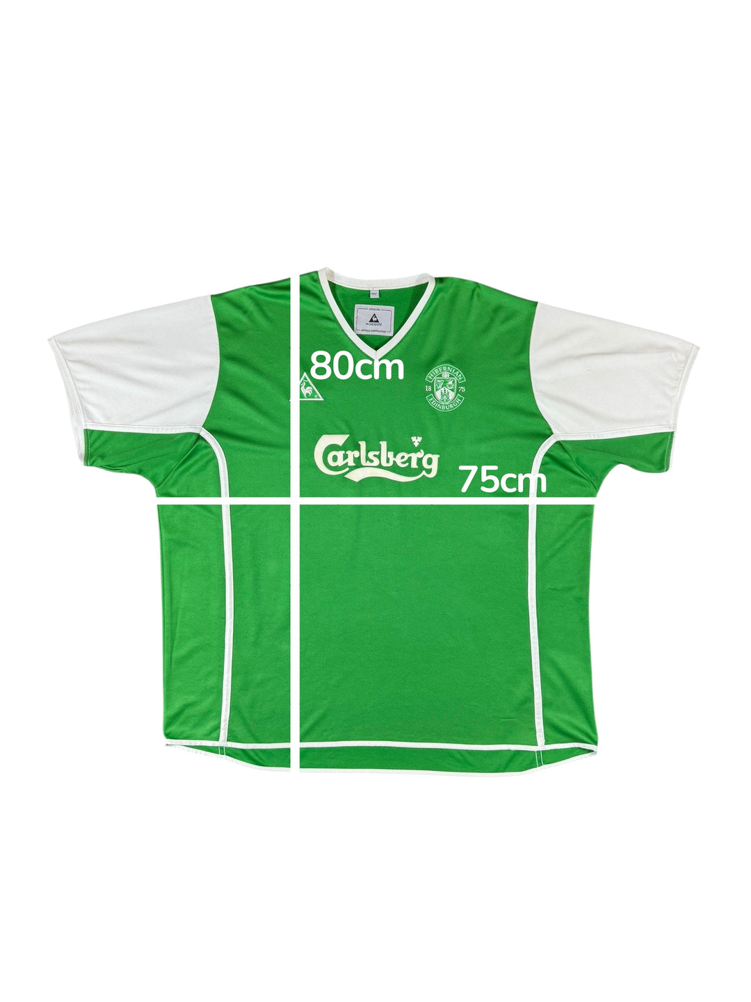 2002/03 Hibernian Edinburgh Le Coq Sportif Home Shirt - 9/10 - (2XL)