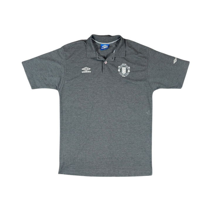 1990-00 Manchester United Training Polo Shirt - 9/10 - (L)
