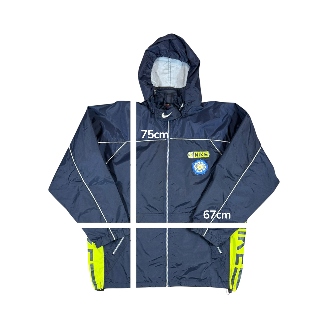 2000-01 Leeds Nike Windbreaker Jacket - 8/10 - (2XL)