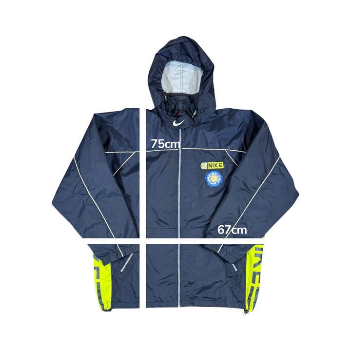 2000-01 Leeds Nike Windbreaker Jacket - 8/10 - (2XL)