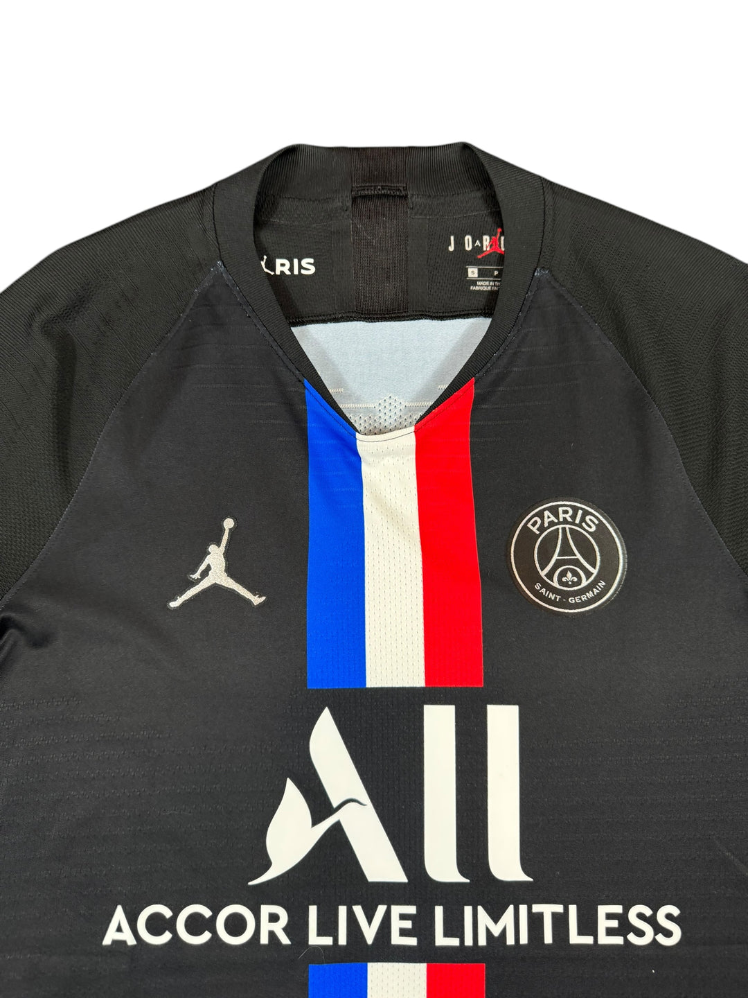 2019/20 Paris Saint Germain Jordan Football Shirt Player Spec #7 Mbappe - 9/10 - (S)