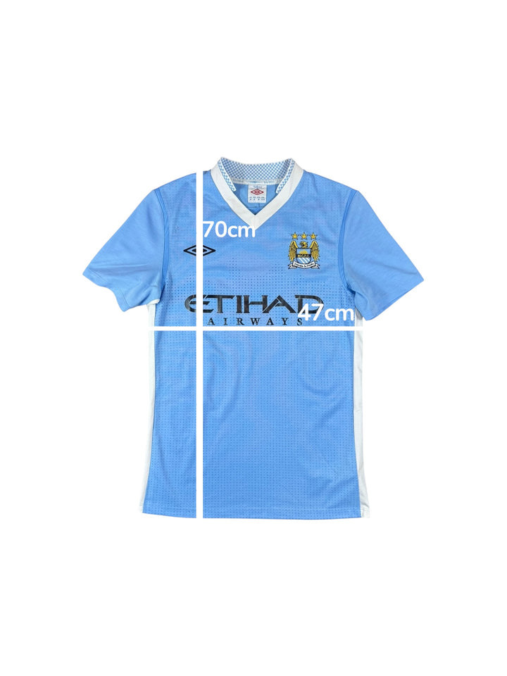 2011/12 Manchester City Umbro Home Shirt - 9/10 - (M)