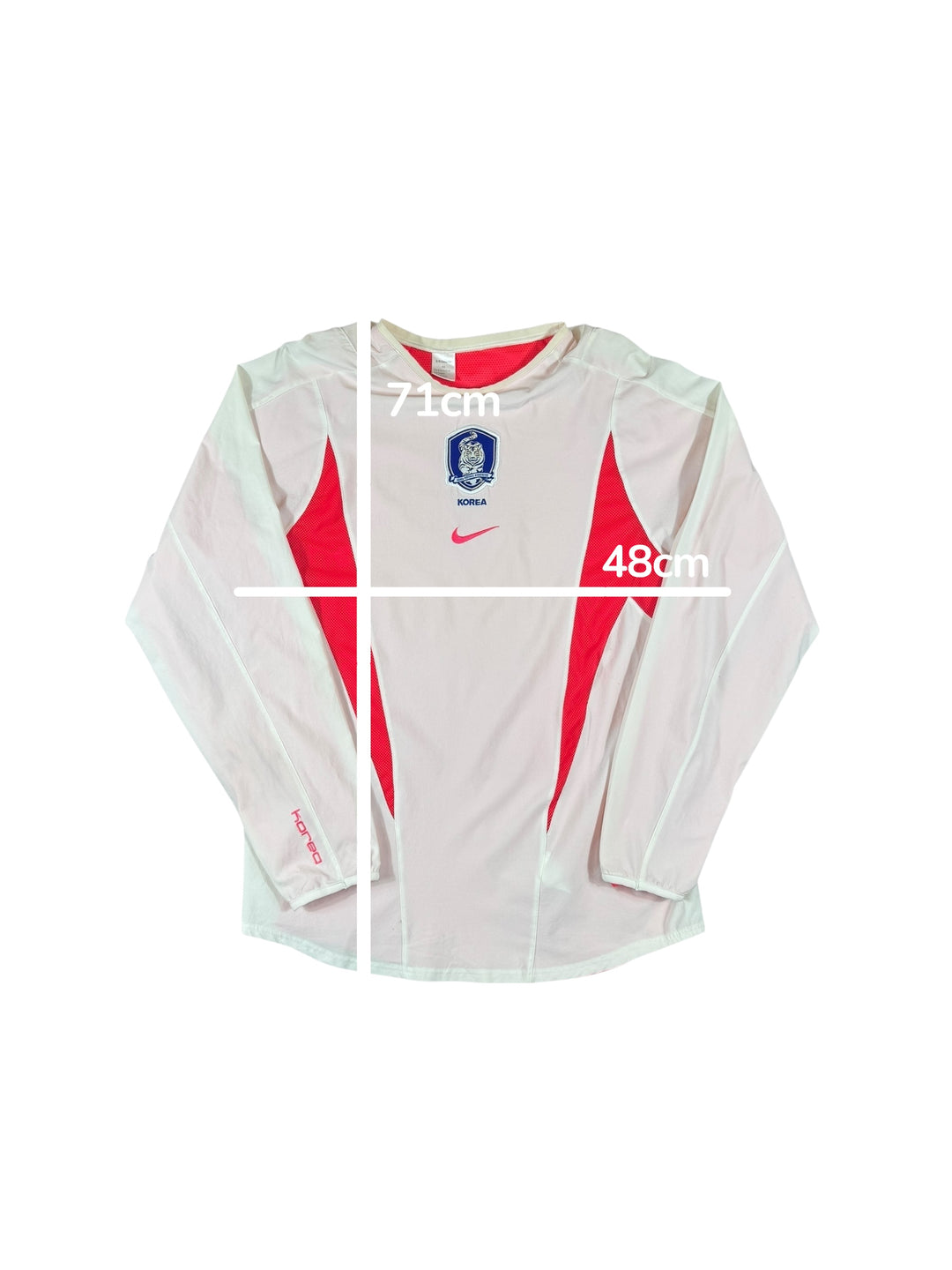2004-06 Korea Nike Player Issue Longsleeve Training Shirt - 9/10 - (L)