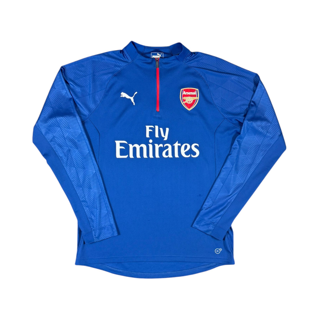 2017-18 Arsenal 1/4 Zip Training Shirt - 7/10 - (M)