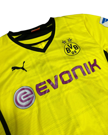 2013/14 Borussia Dortmund Grobkeutz Home Football Jersey Men’s XL