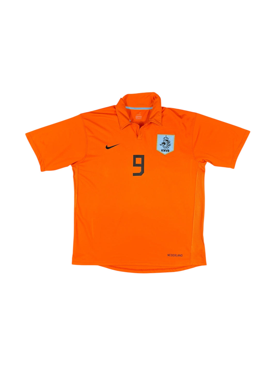 2006-08 Netherlands Nike Home Shirt #9 V. NISTELROOY - 9/10 - (XL)