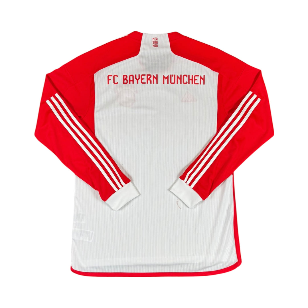2023-24 Bayern Munich Adidas Home Shirt Longsleeve - 9/10 - (L)