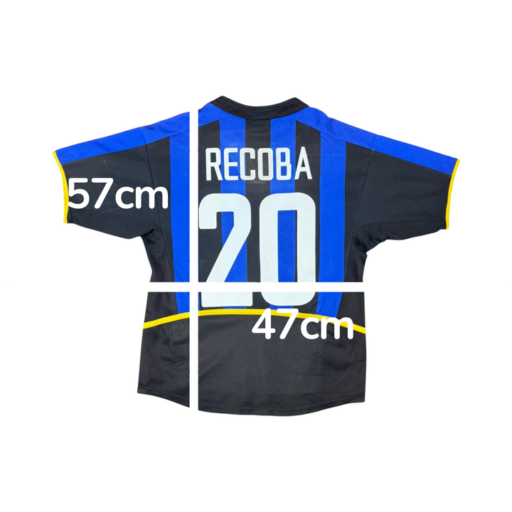 2002-03 Inter Milan Nike Home Shirt RECOBA #20 - 7/10 - (12-13 Years)