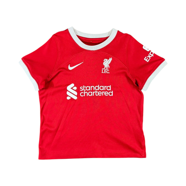 2023-24 Liverpool Nike Home Shirt #4 VIRGIL - 7/10 - (4-5 Years)