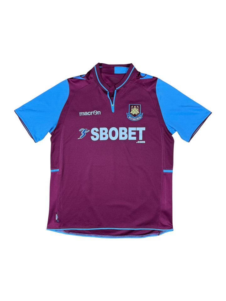2012/13 West Ham United Macron Home Football Shirt #J. COLE - 7/10 - (2XL)