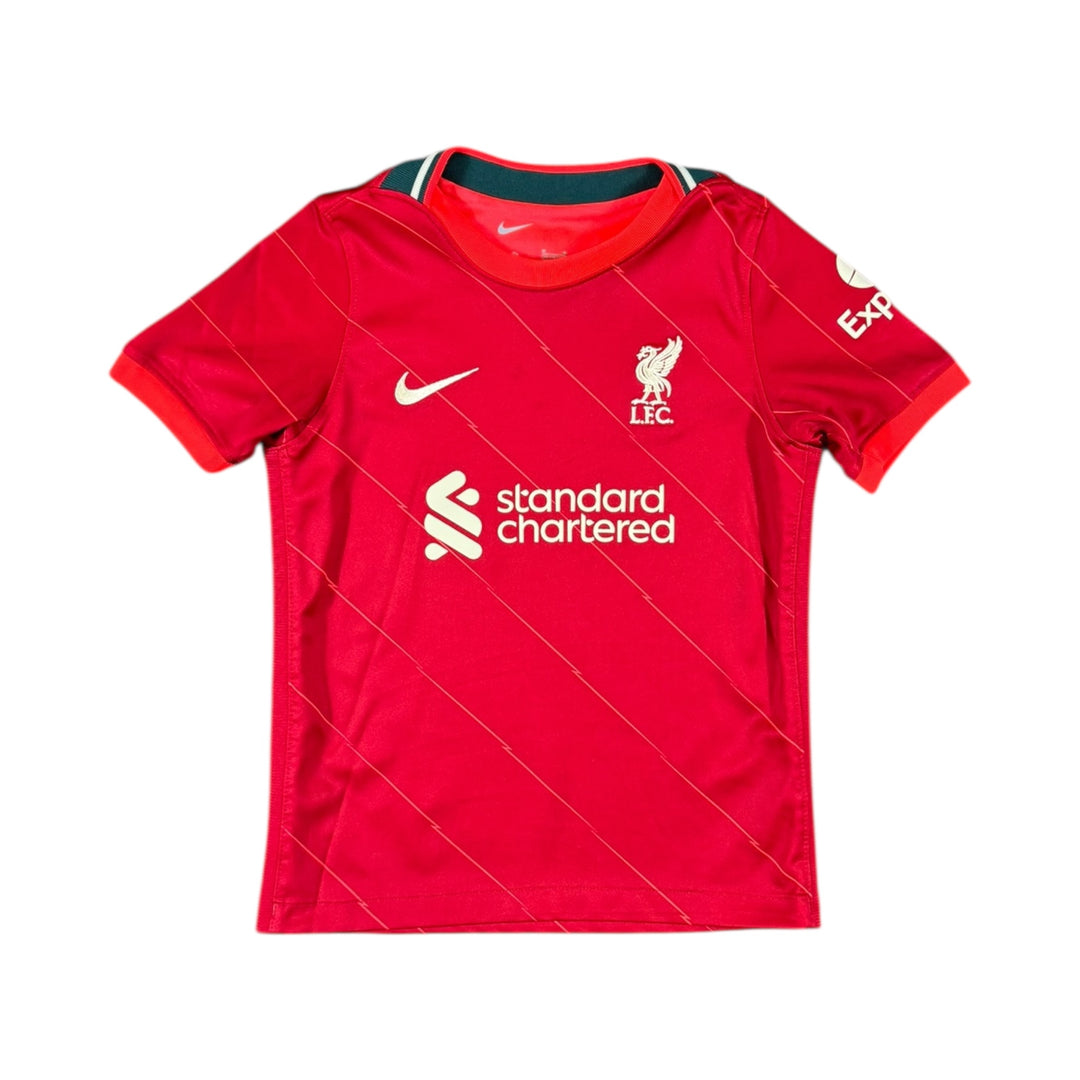 2021-22 Liverpool Nike Home Shirt #4 VIRGIL - 7/10 - (5-6 Years)
