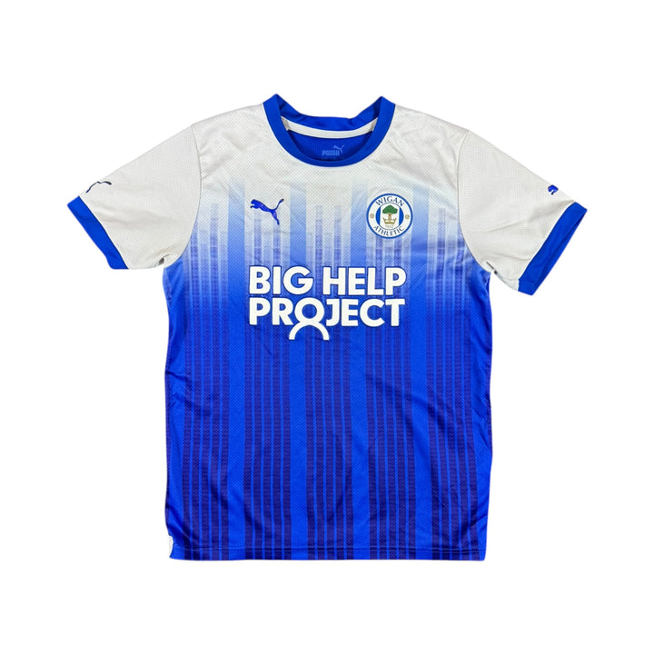 2022-23 Wigan Puma Home Shirt #11 McClean - 8/10 - (13-14 Years)