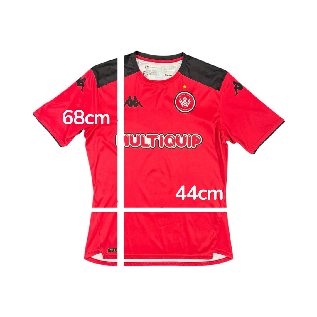 2021-22 Western Sydney Wanderers Youth Player Issue Away Shirt - 9/10 - (M)