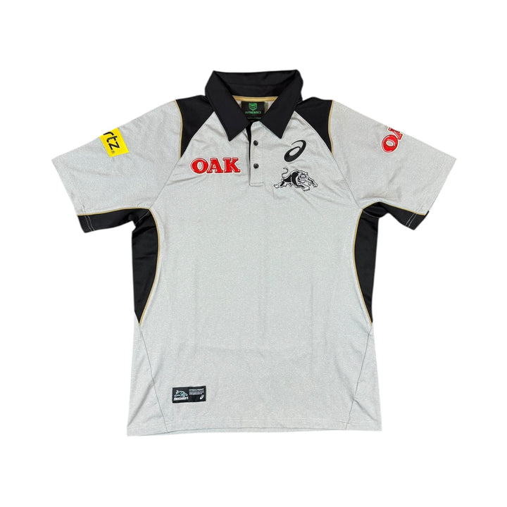2016 Penrith Panthers Asics NRL Rugby Polo Shirt - 9/10 - (L)