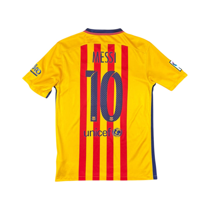 2015-16 Barcelona Nike Away Shirt #10 MESSI - 7/10 - (M)