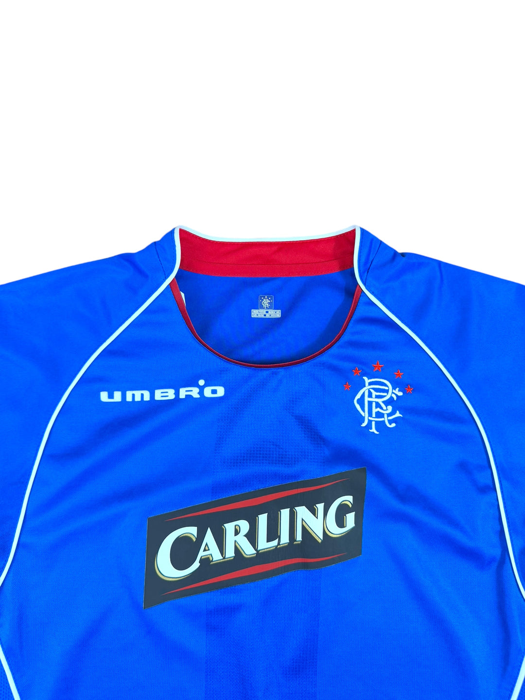 2005/06 Rangers Umbro Home Football Shirt - 8/10 - (XS)