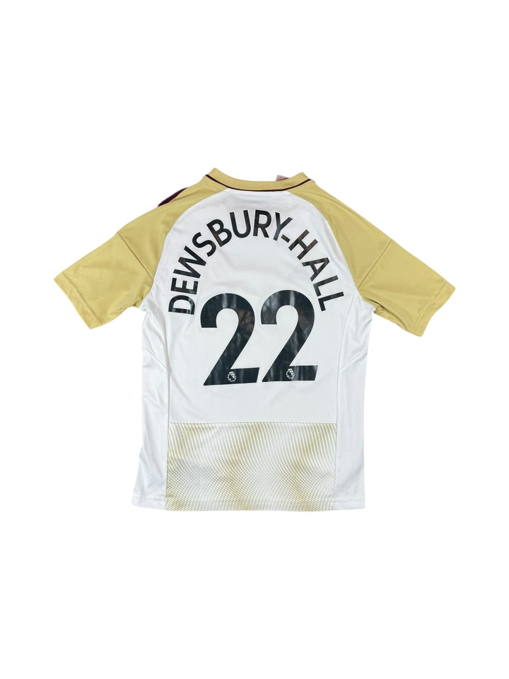 2022/23 Leicester Third Shirt #22 DEWSBURY-HALL - 9/10 - (11-12 Years)