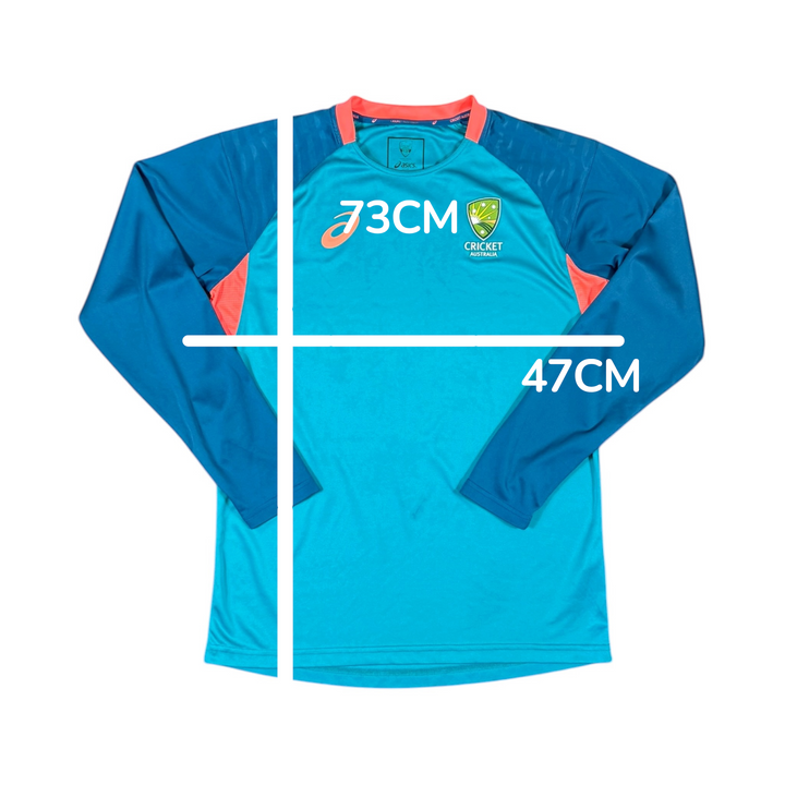 2023 Australia Cricket Training L/S Shirt - 8/10 - (L)