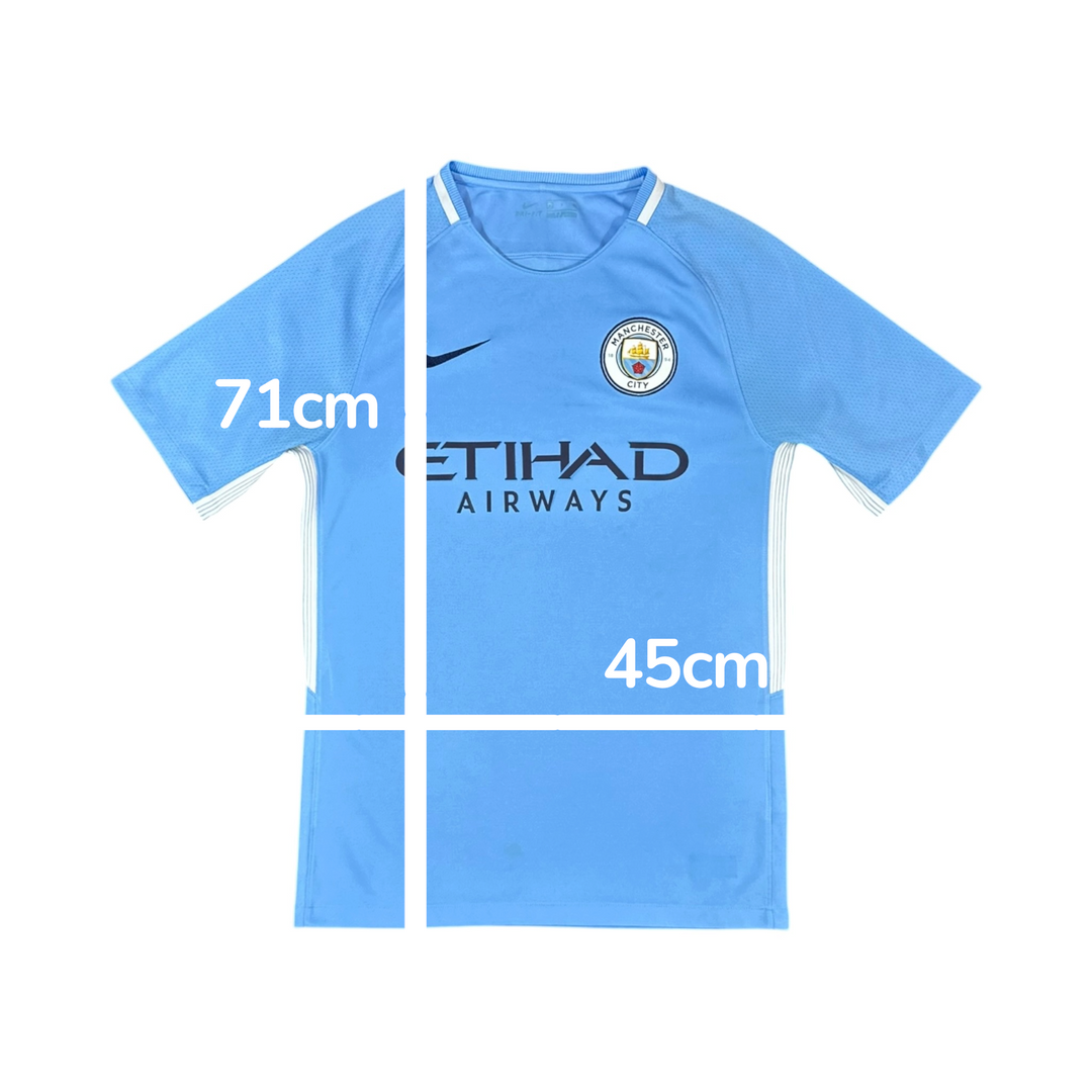2017-18 Manchester City Home Shirt - 8/10 - (S)
