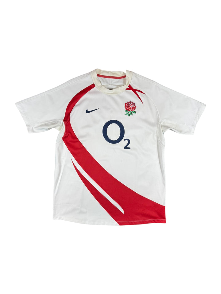 2007 England Nike Rugby Home Shirt - 8/10 - (L)