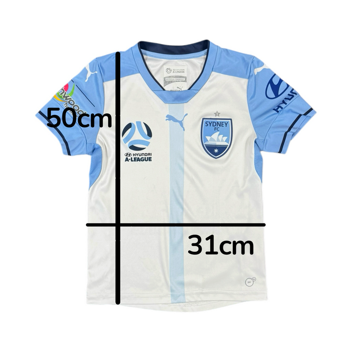 2017-18 Sydney FC Third Shirt - 7/10 - (7-8 Years)