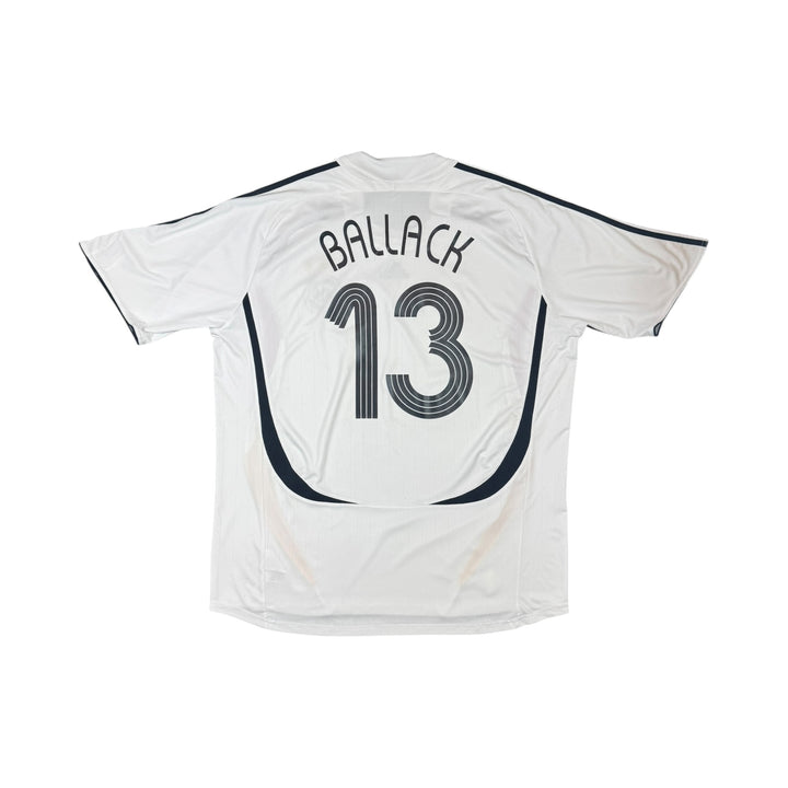 2005-07 Germany Adidas Home Shirt Ballack #13 - 7/10 - (2XL)