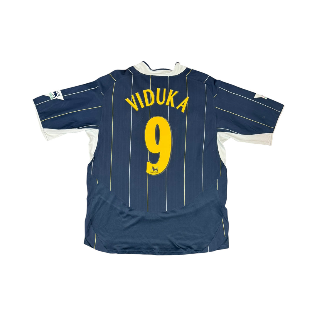 2003-04 Leeds United Nike Away Shirt VIDUKA #9 - 10/10 - (XL)