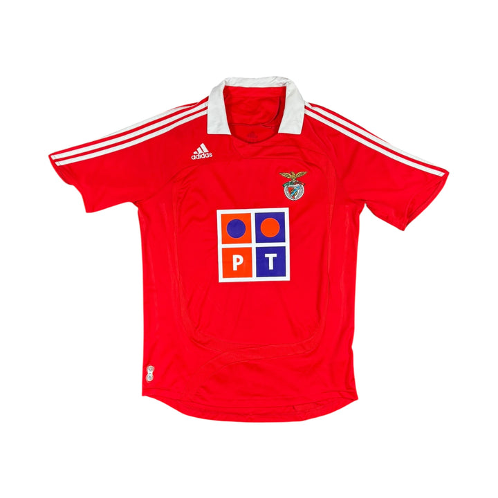 2007-08 Benfica Adidas Home Shirt - 7/10 - (M)