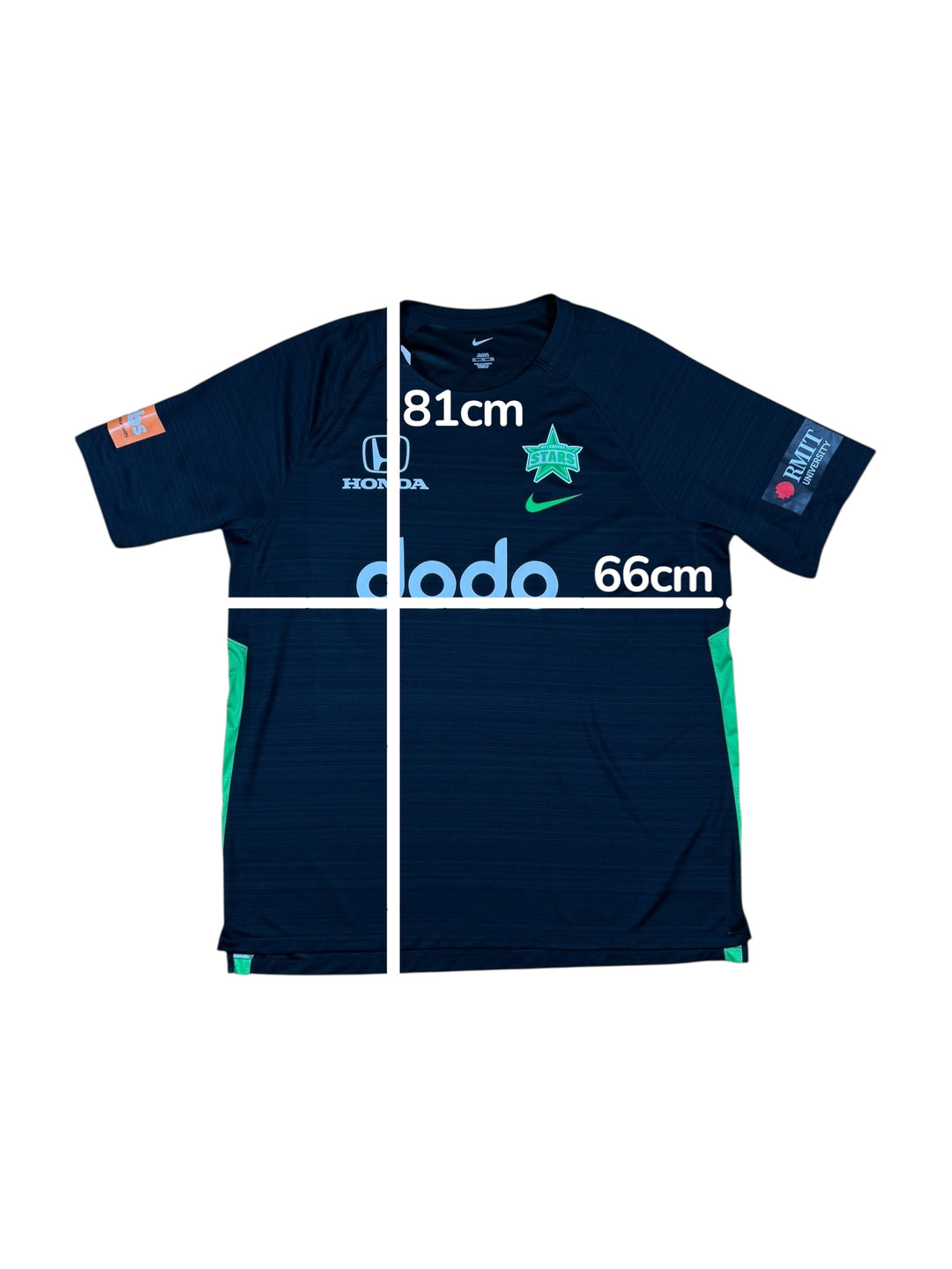 Melbourne Stars Nike Cricket Shirt - 9/10 - (2XL)