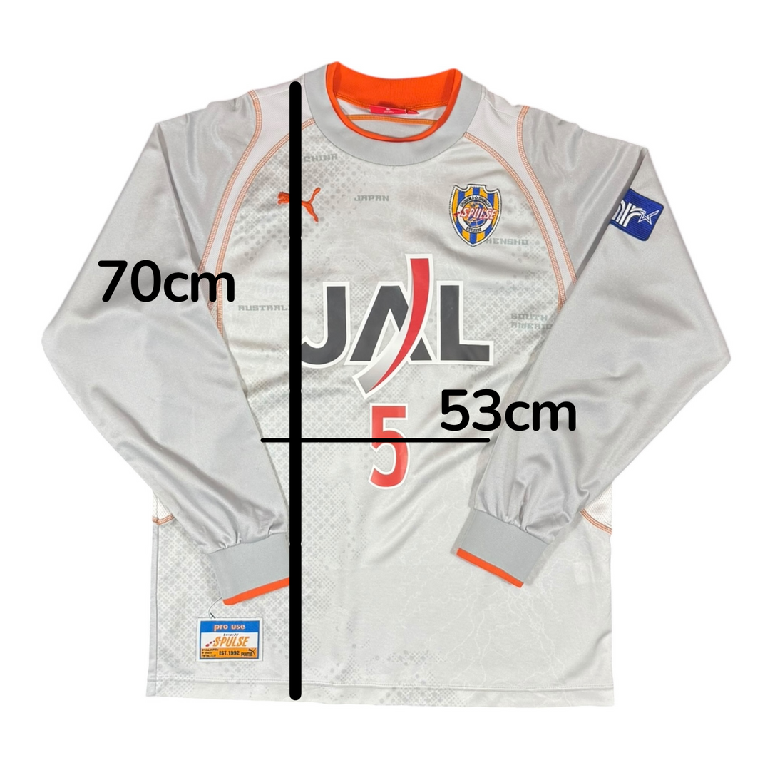 2005-06 Shimizu S-Pulse Away L/S Shirt #5 - 7/10 - (L)